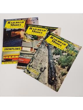 1970 Railroad Model Craftsman Magazine Lot - Jan Feb Mar